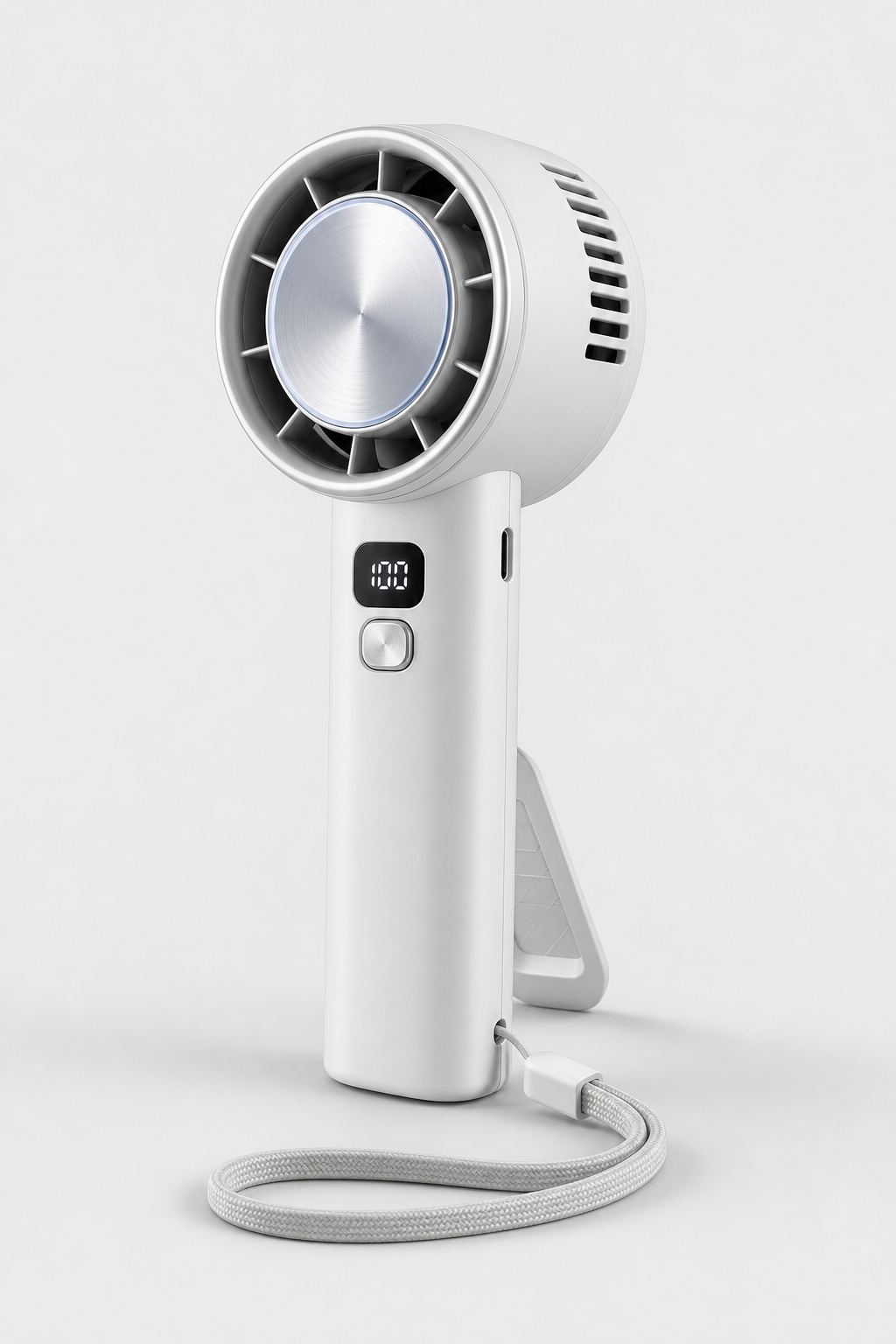 Matte white FrostJet semiconductor cooling fan product render